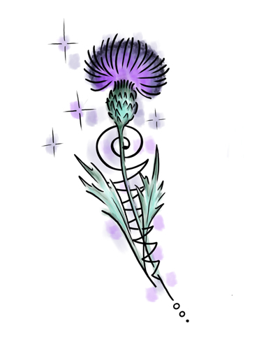 Pictish inspired Thistle