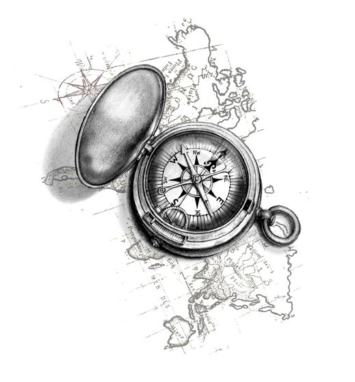 Compass and Map